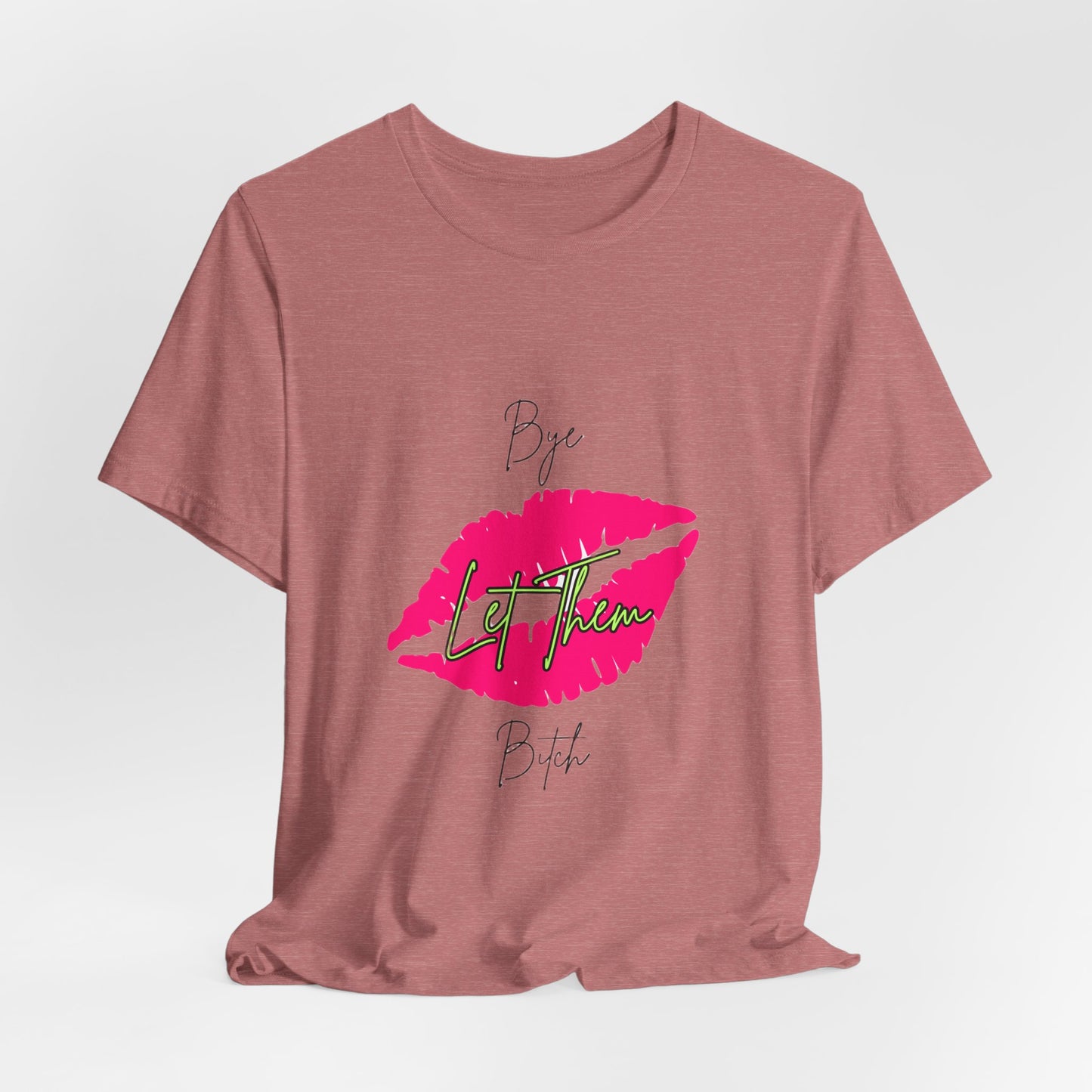 Lip Print 'Lip Queen' Script Tee | Pink Kiss Graphic T-Shirt