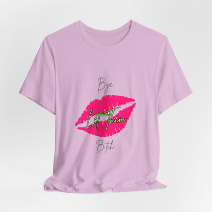 Lip Print 'Lip Queen' Script Tee | Pink Kiss Graphic T-Shirt