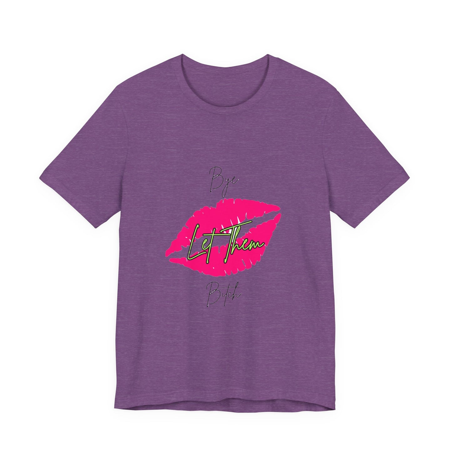 Lip Print 'Lip Queen' Script Tee | Pink Kiss Graphic T-Shirt