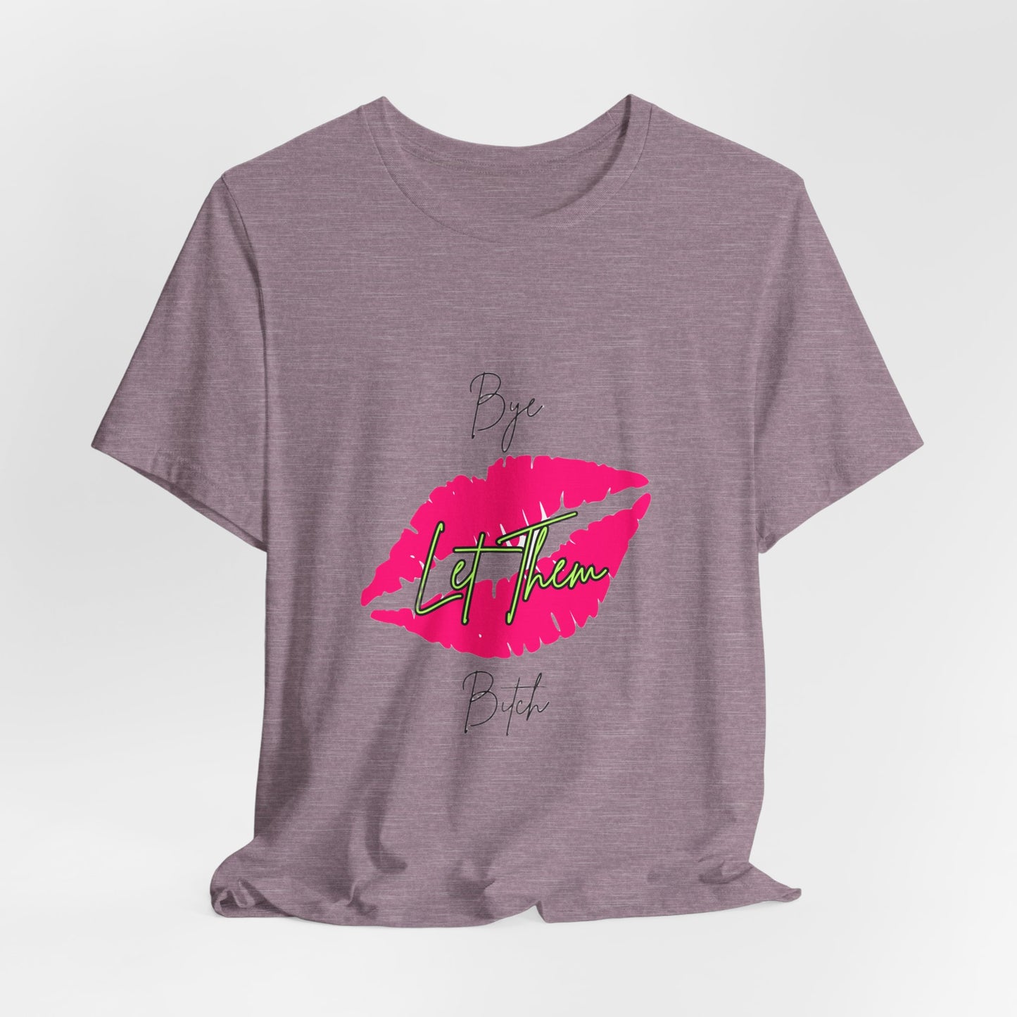 Lip Print 'Lip Queen' Script Tee | Pink Kiss Graphic T-Shirt