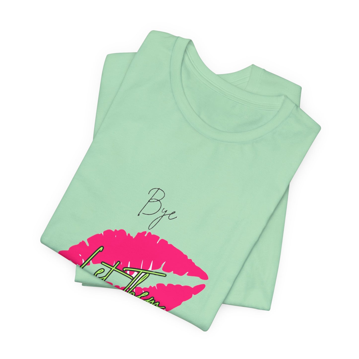Lip Print 'Lip Queen' Script Tee | Pink Kiss Graphic T-Shirt
