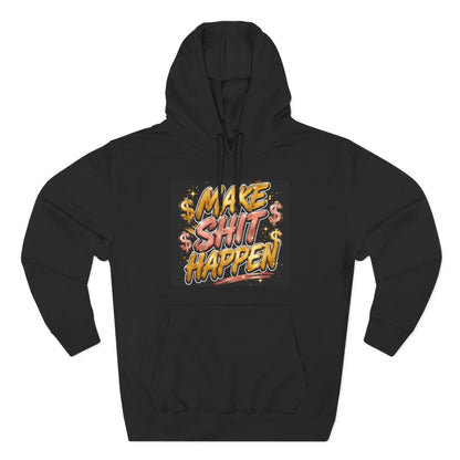 Three-Panel Fleece Hoodie
