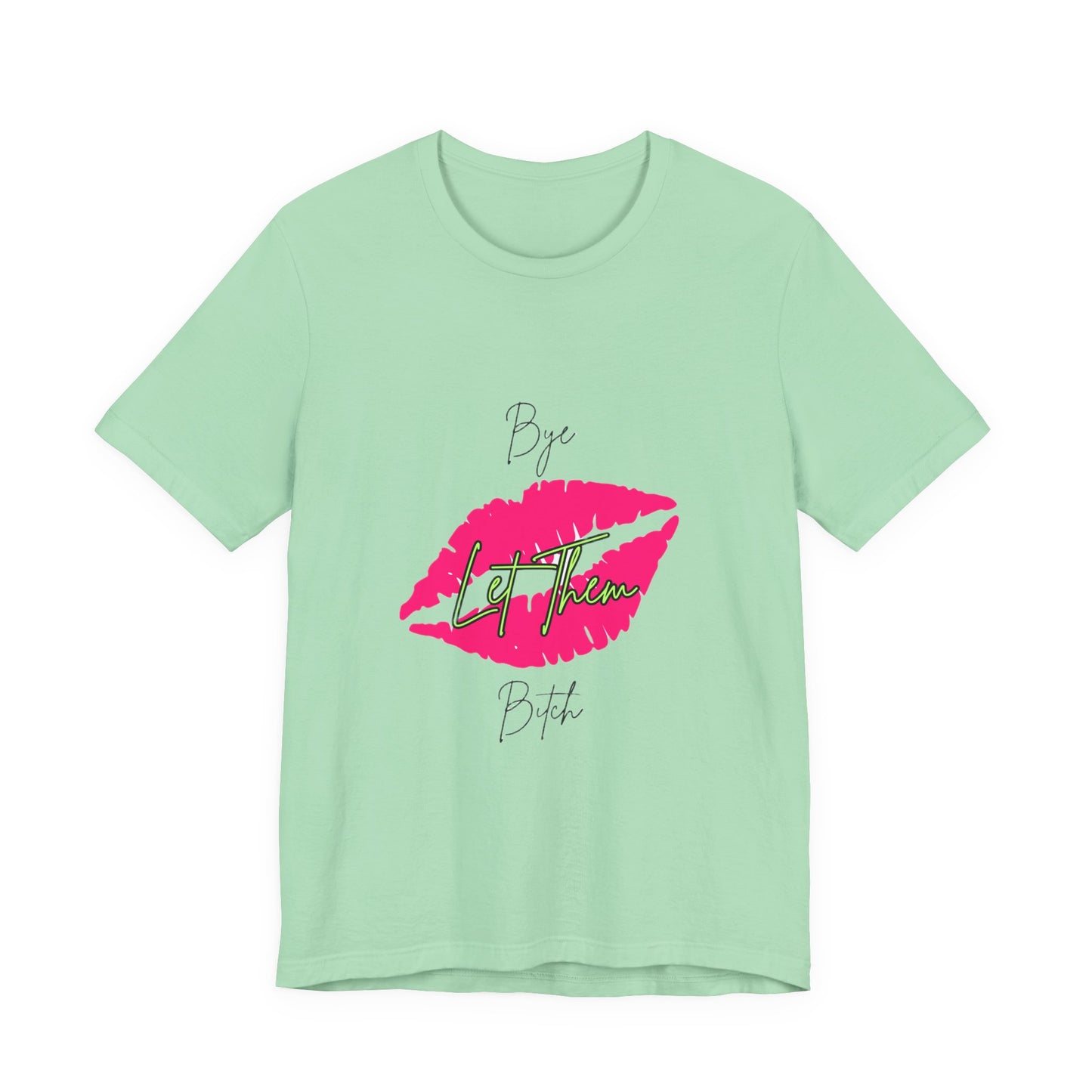Lip Print 'Lip Queen' Script Tee | Pink Kiss Graphic T-Shirt