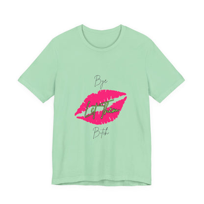 Lip Print 'Lip Queen' Script Tee | Pink Kiss Graphic T-Shirt