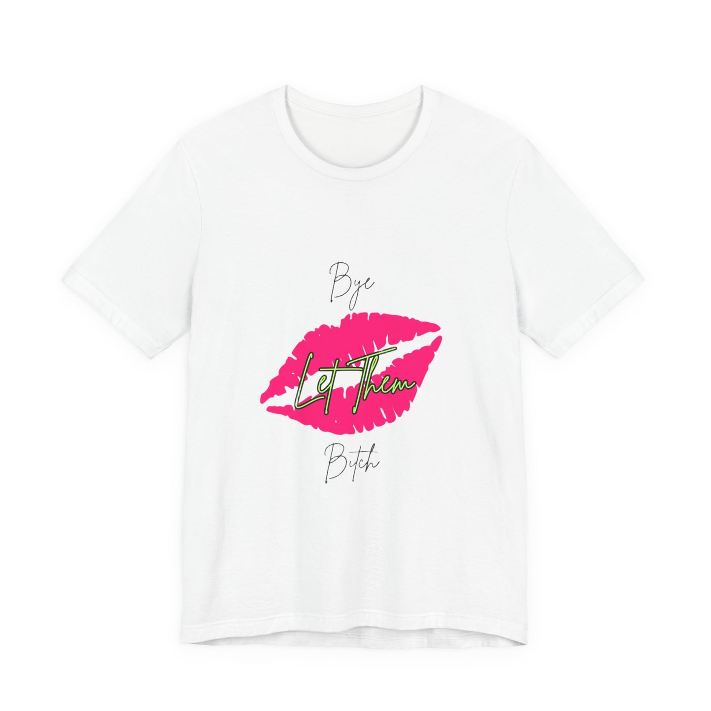 Lip Print 'Lip Queen' Script Tee | Pink Kiss Graphic T-Shirt