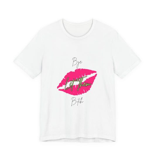 Lip Print 'Lip Queen' Script Tee | Pink Kiss Graphic T-Shirt