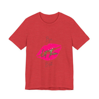 Lip Print 'Lip Queen' Script Tee | Pink Kiss Graphic T-Shirt