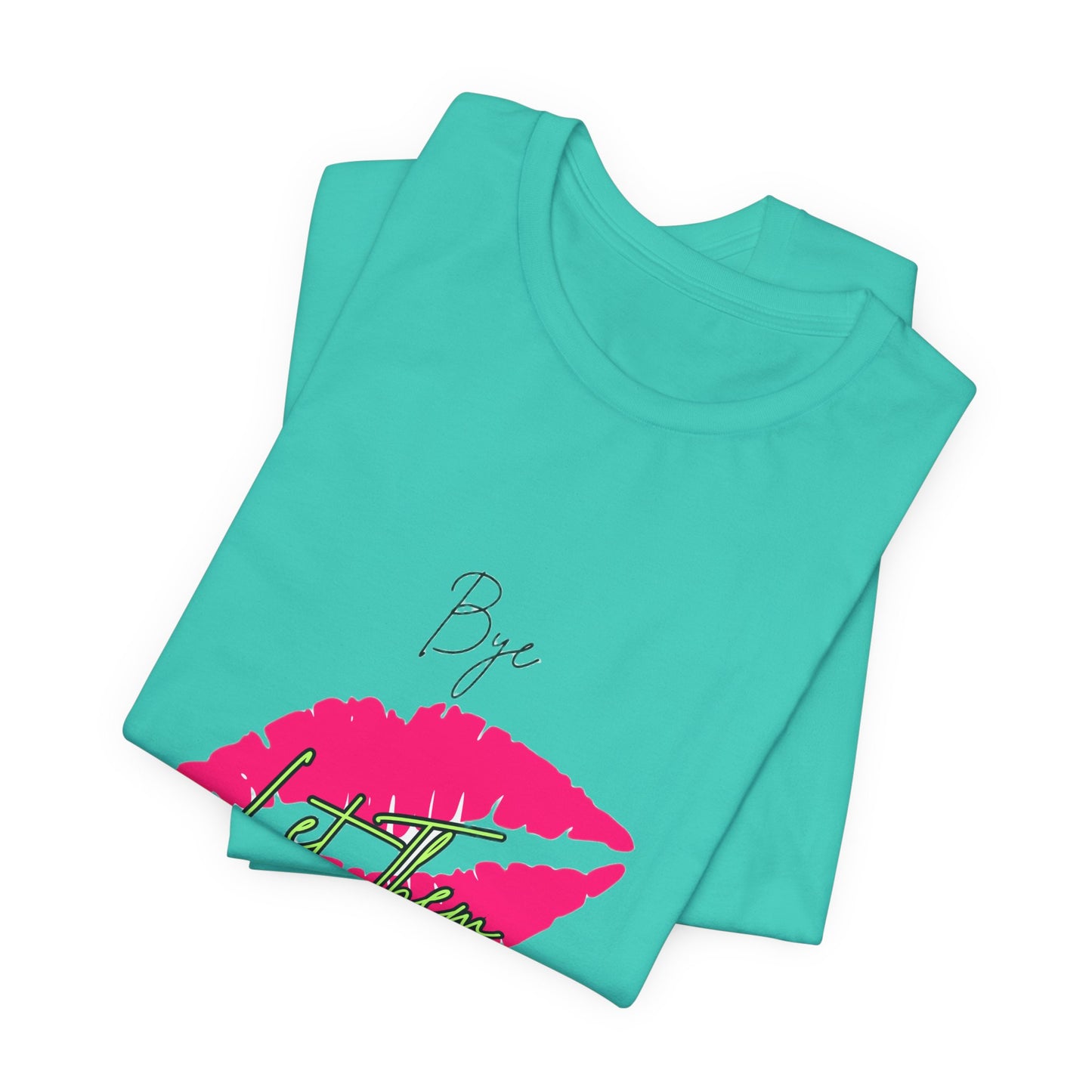Lip Print 'Lip Queen' Script Tee | Pink Kiss Graphic T-Shirt
