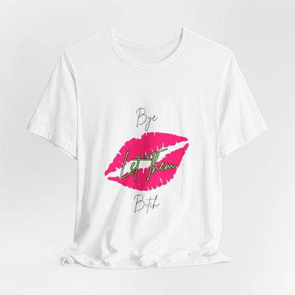 Lip Print 'Lip Queen' Script Tee | Pink Kiss Graphic T-Shirt
