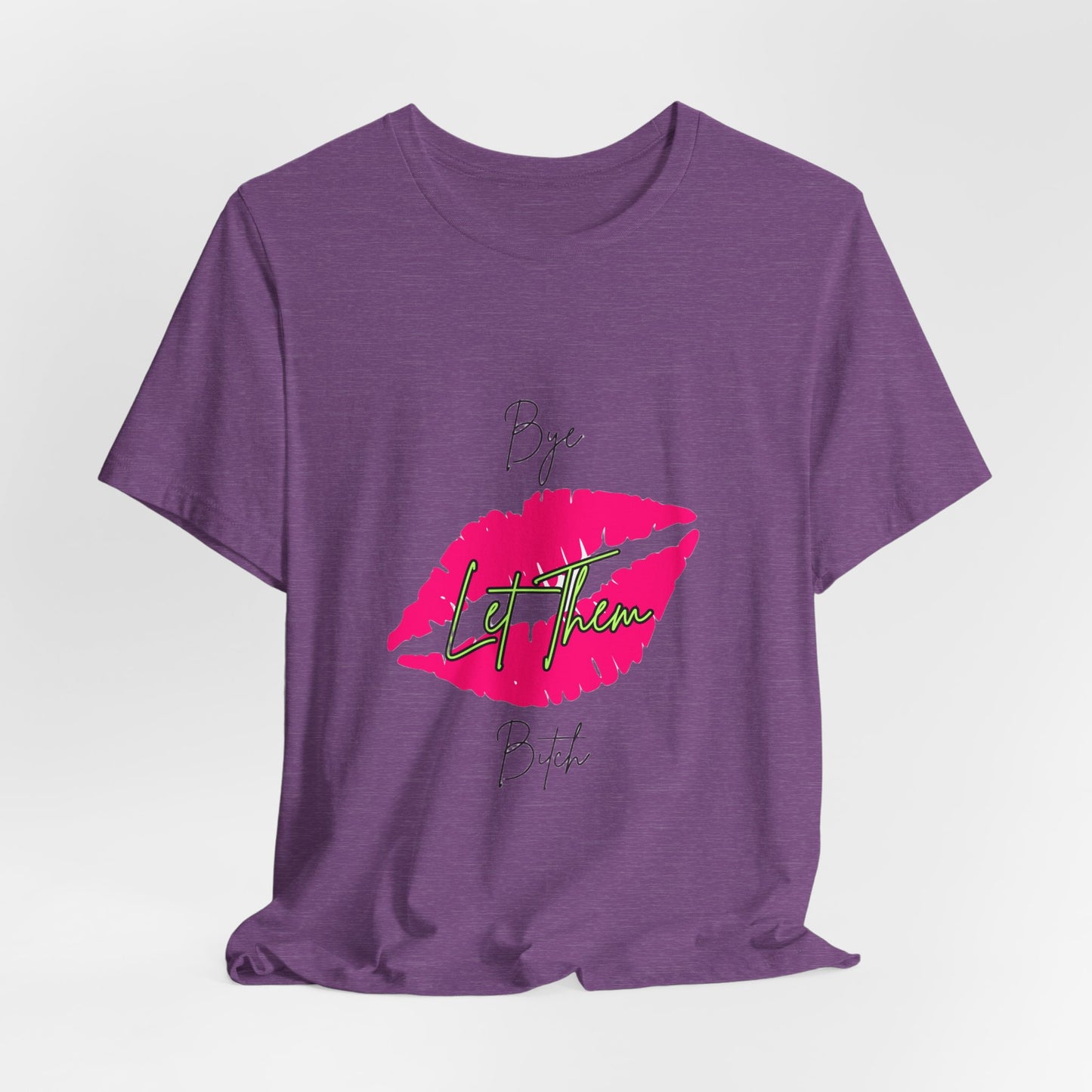 Lip Print 'Lip Queen' Script Tee | Pink Kiss Graphic T-Shirt