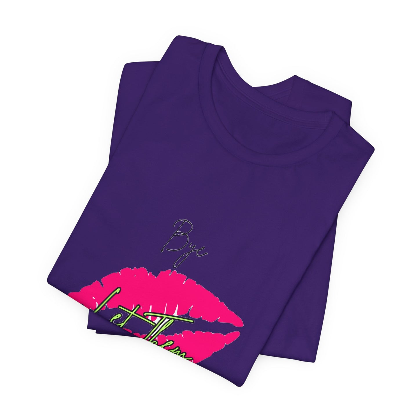 Lip Print 'Lip Queen' Script Tee | Pink Kiss Graphic T-Shirt