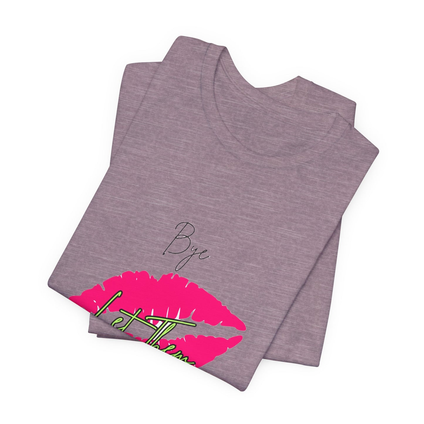 Lip Print 'Lip Queen' Script Tee | Pink Kiss Graphic T-Shirt
