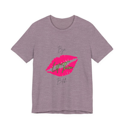 Lip Print 'Lip Queen' Script Tee | Pink Kiss Graphic T-Shirt