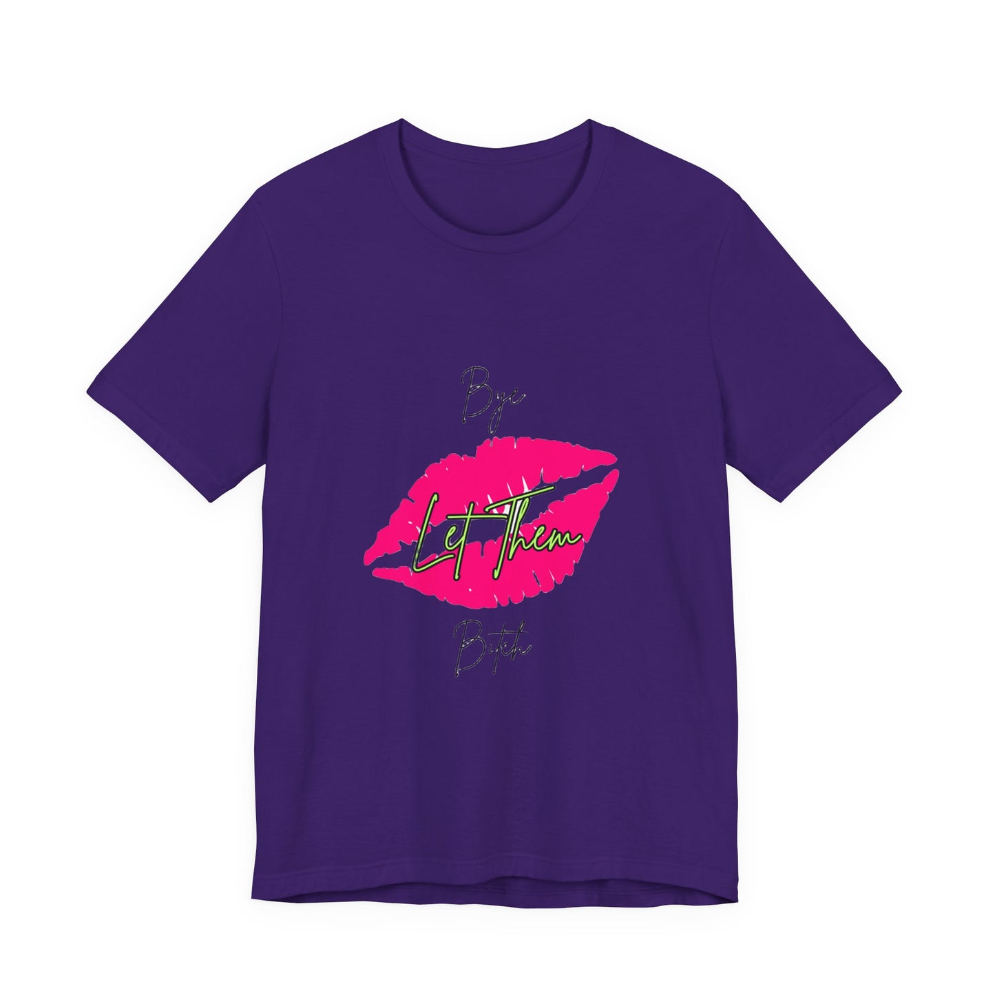 Lip Print 'Lip Queen' Script Tee | Pink Kiss Graphic T-Shirt