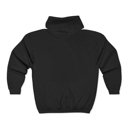 Make Sh!t Happen Zip Hoodie - Motivational Hustle Graphic Hoodie