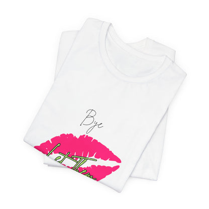 Lip Print 'Lip Queen' Script Tee | Pink Kiss Graphic T-Shirt
