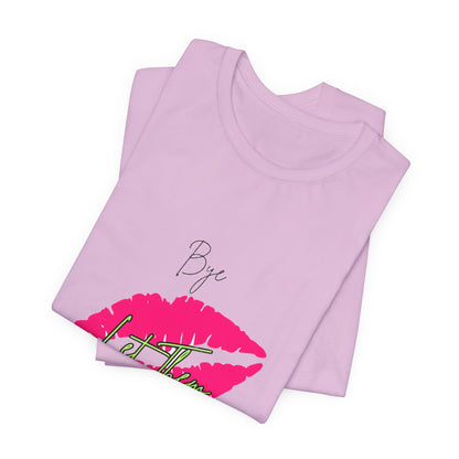Lip Print 'Lip Queen' Script Tee | Pink Kiss Graphic T-Shirt