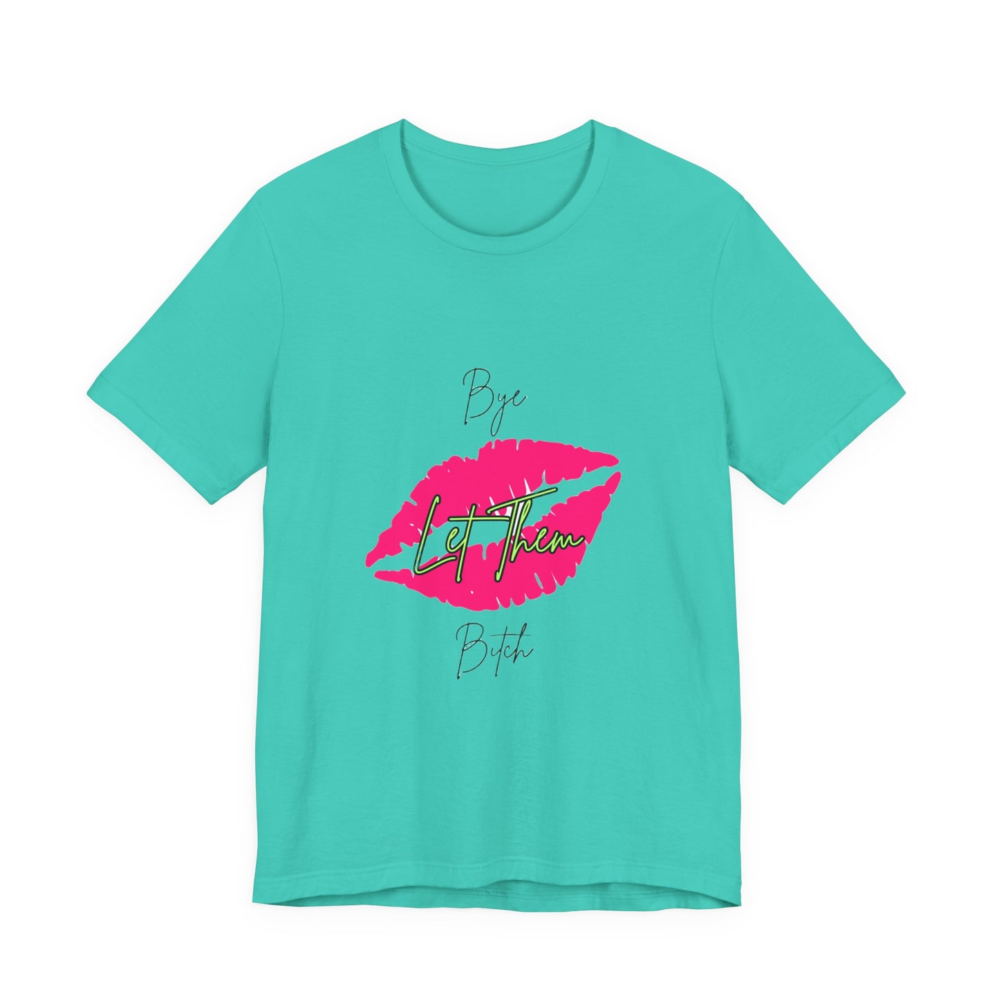 Lip Print 'Lip Queen' Script Tee | Pink Kiss Graphic T-Shirt