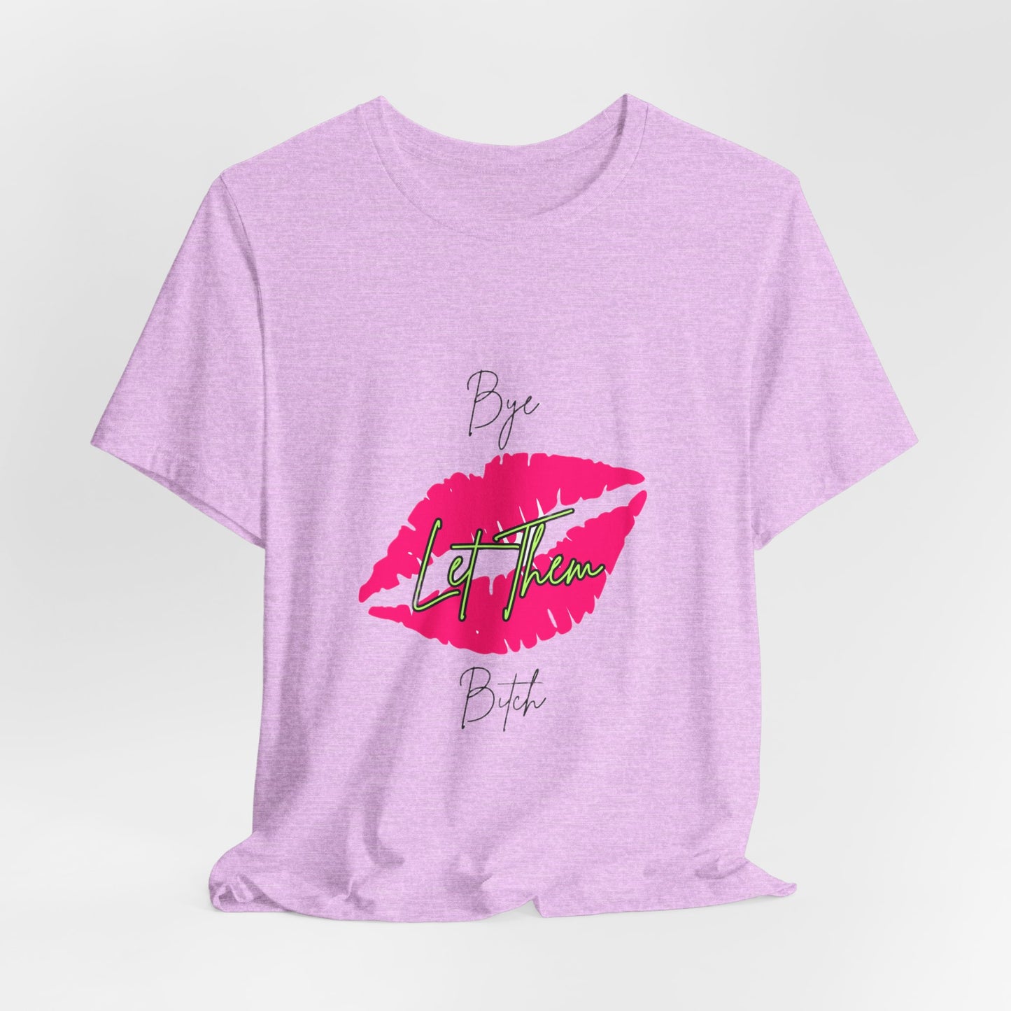 Lip Print 'Lip Queen' Script Tee | Pink Kiss Graphic T-Shirt
