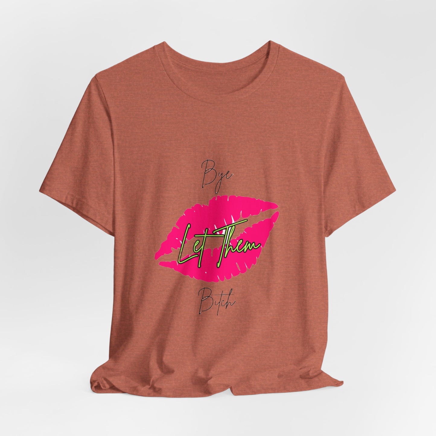 Lip Print 'Lip Queen' Script Tee | Pink Kiss Graphic T-Shirt
