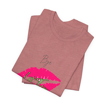 Lip Print 'Lip Queen' Script Tee | Pink Kiss Graphic T-Shirt
