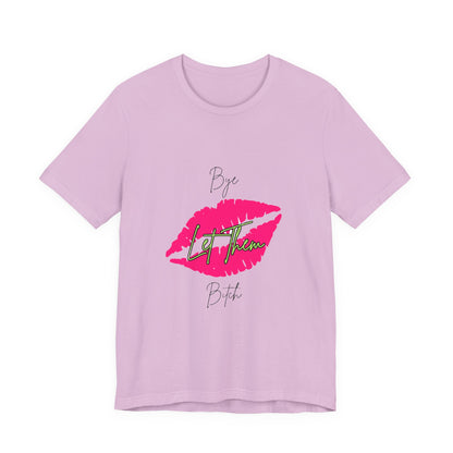 Lip Print 'Lip Queen' Script Tee | Pink Kiss Graphic T-Shirt
