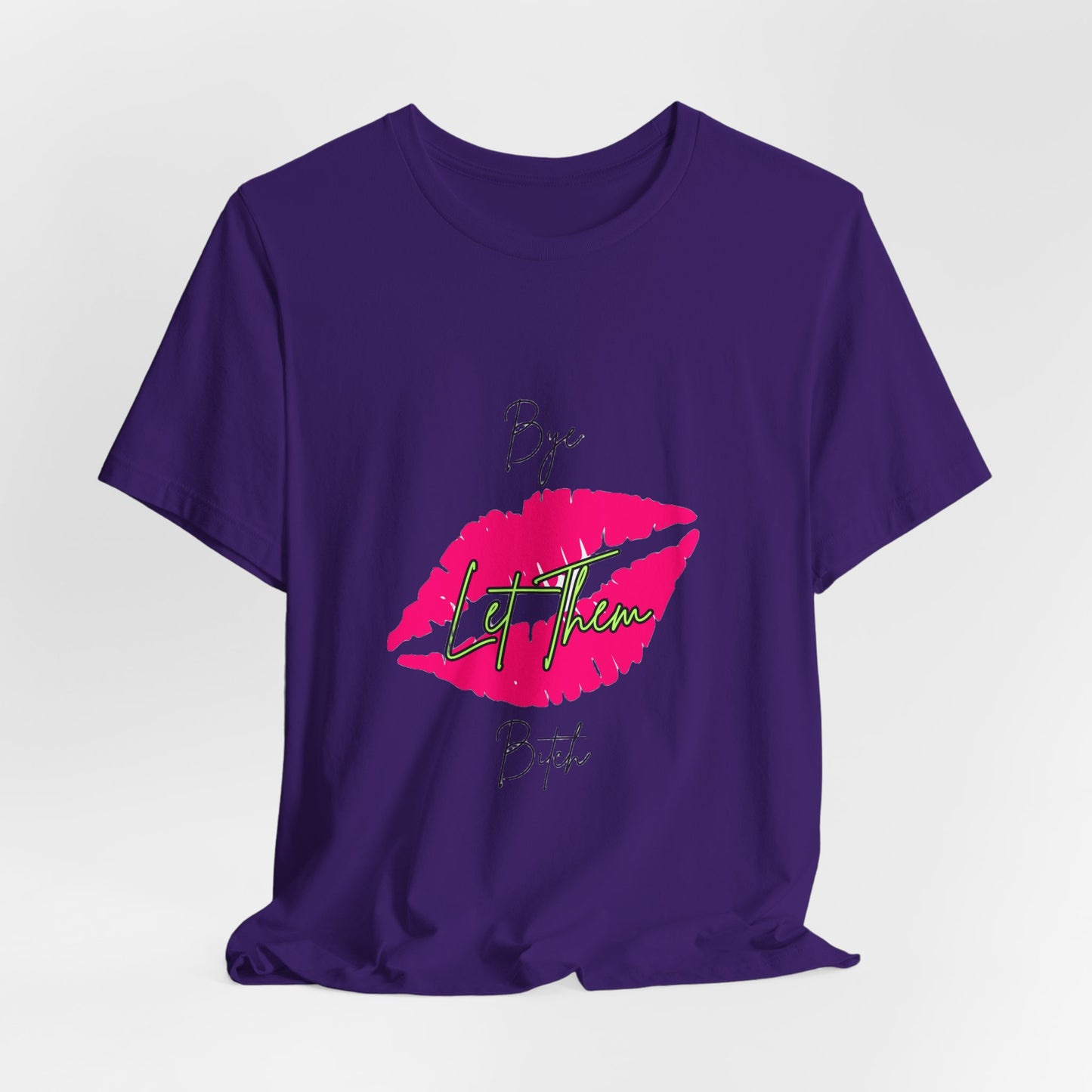 Lip Print 'Lip Queen' Script Tee | Pink Kiss Graphic T-Shirt